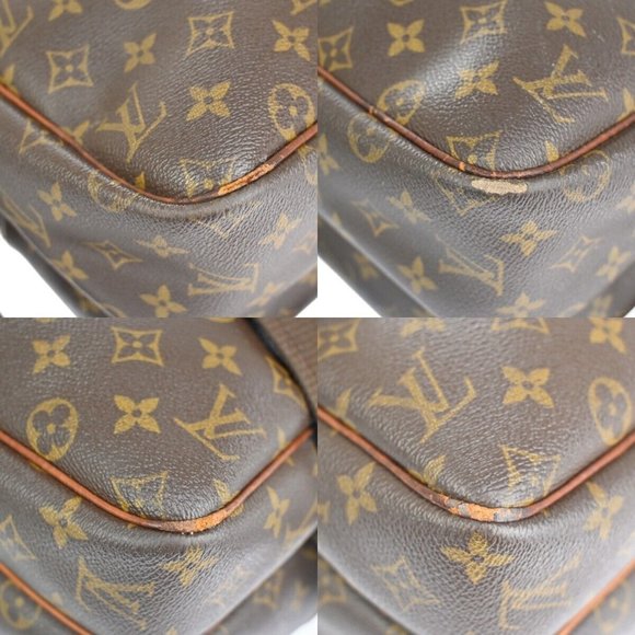 Authentic LOUIS VUITTON Reporter GM Crossbody Shoulder Bag Monogram Leather - Picture 6 of 16